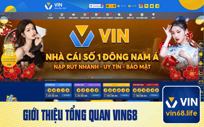 Tổng Quan Về Nhà Cái Vin68