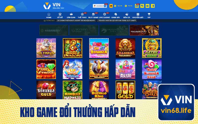 Kho Game Trực Tuyến Hấp Dẫn Đa Dạng